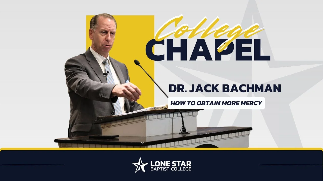 Dr. Jack Bachman: How to Obtain More Mercy