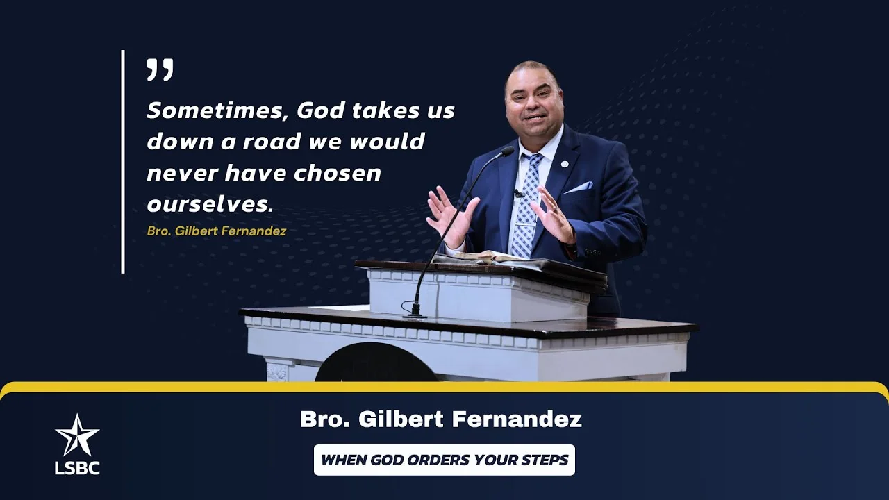 Gilbert Fernandez: When God Orders Your Steps