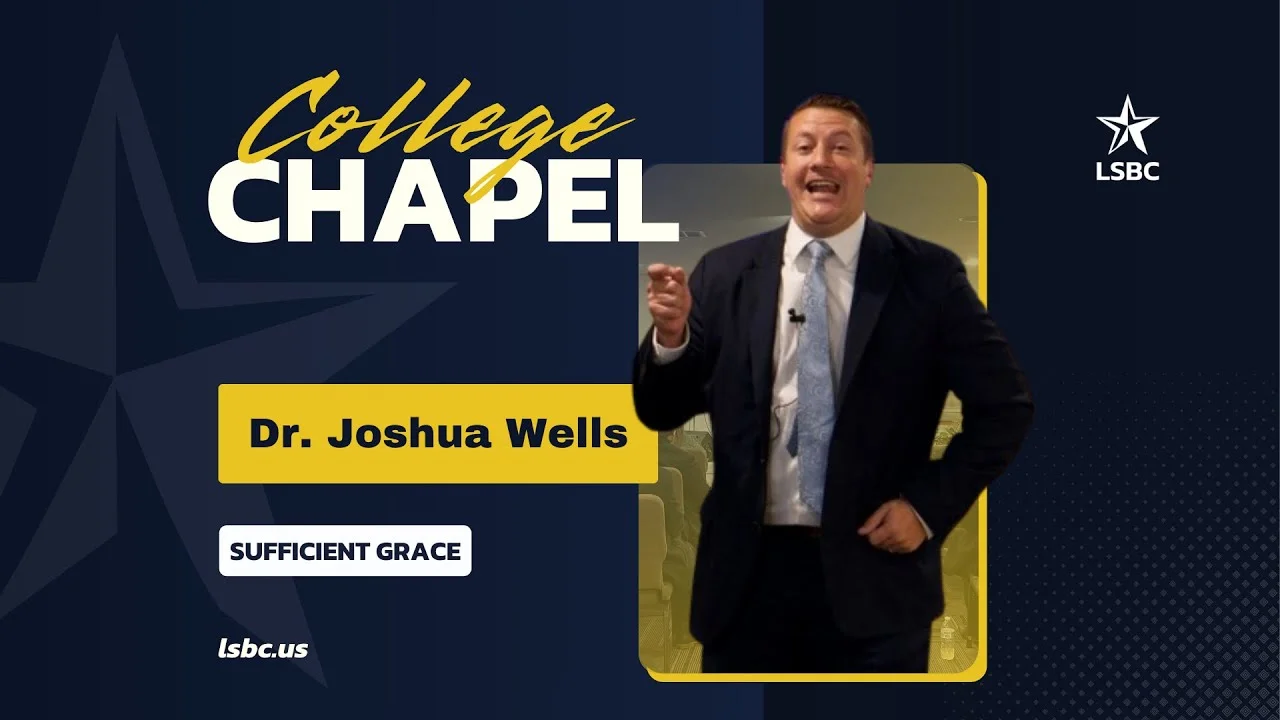 Dr. Joshua Wells: Sufficient Grace