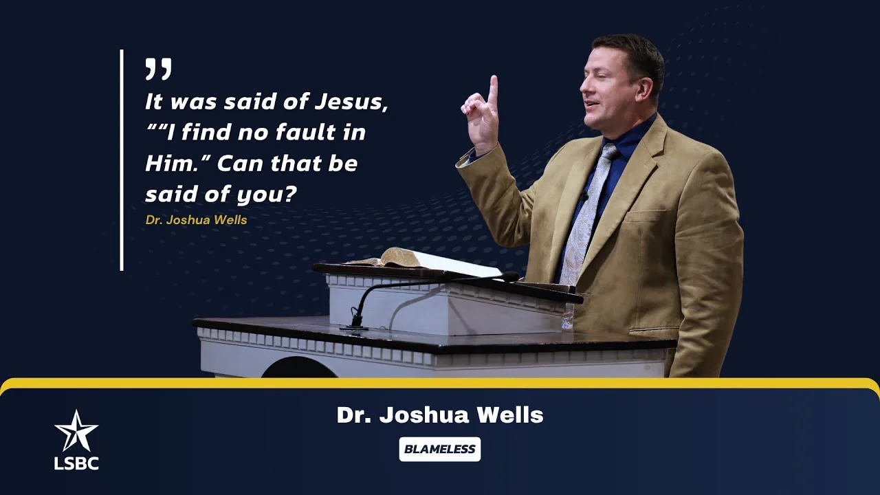 Dr. Joshua Wells: Blameless