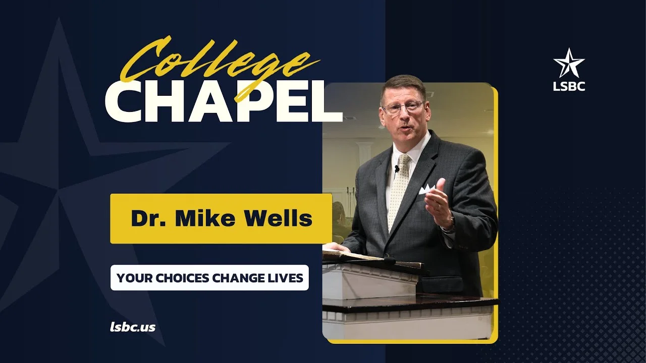 Pastor Mike Wells: Your Choices Change Lives