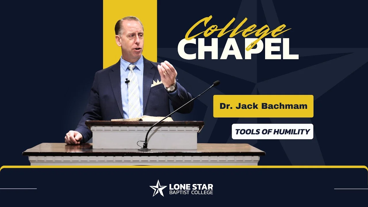 Dr. Jack Bachman: Tools of Humility